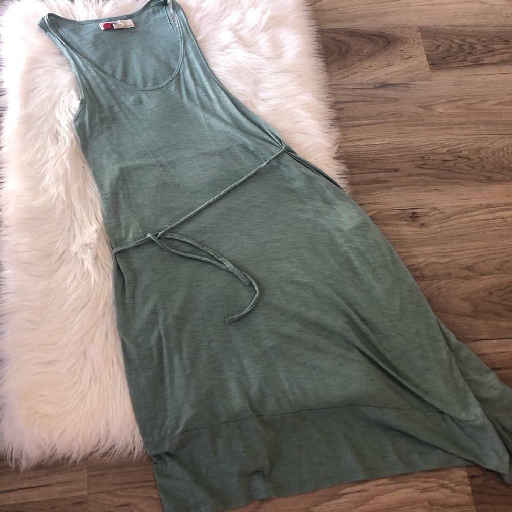 Free People Beach Rio Wrap Dress Sage Size small - Picture 3 of 7
